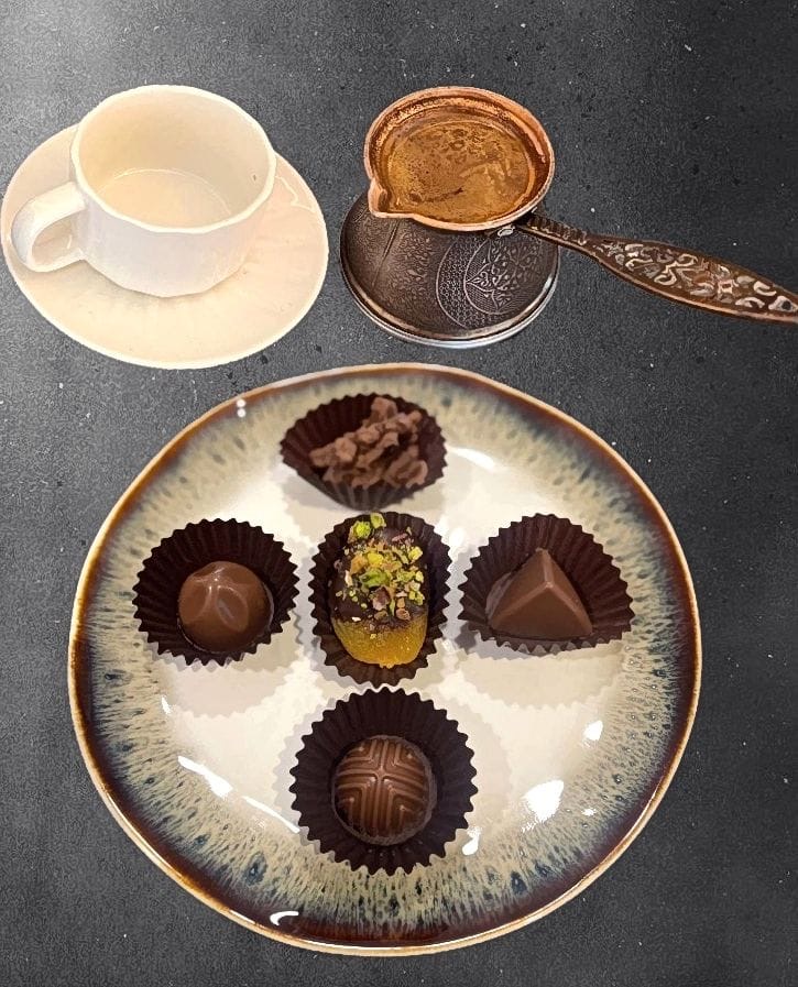 Coffee + Chocolate Plate (25% off)
