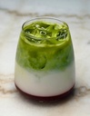  ICED MATCHA STRAWBERRY LATTE