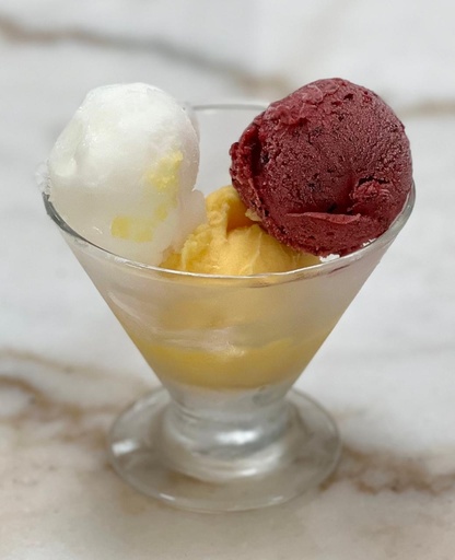 ICE CREAM FRUIT SORBET (3 Scoops) 